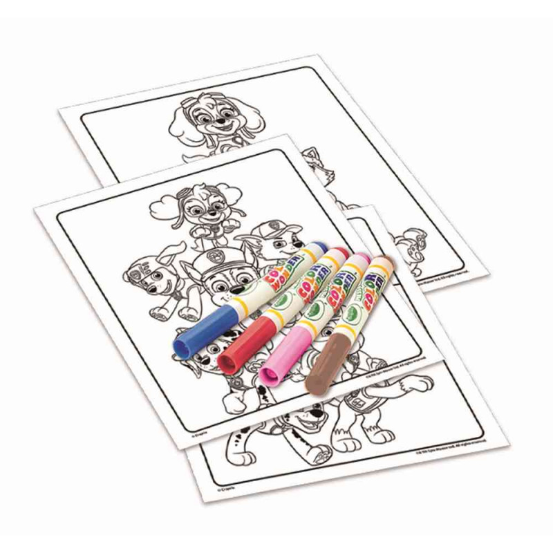 CRAYOLA BOJANKA SA FLOMASTERIMA PAW PATROL