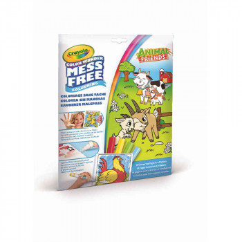 CRAYOLA BOJANKA SA FLOMASTERIMA ANIMAL FRIENDS 