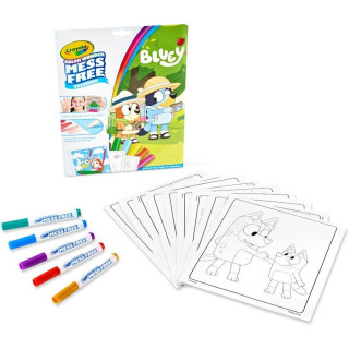 CRAYOLA BOJANKA SA FLOMASTERIMA BLUEY 