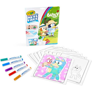 CRAYOLA BOJANKA SA FLOMASTERIMA BLUEY 