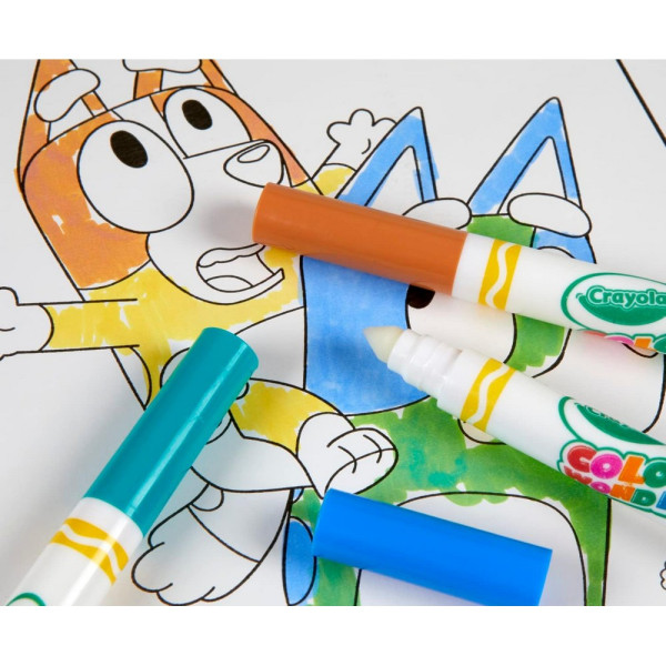 CRAYOLA BOJANKA SA FLOMASTERIMA BLUEY 
