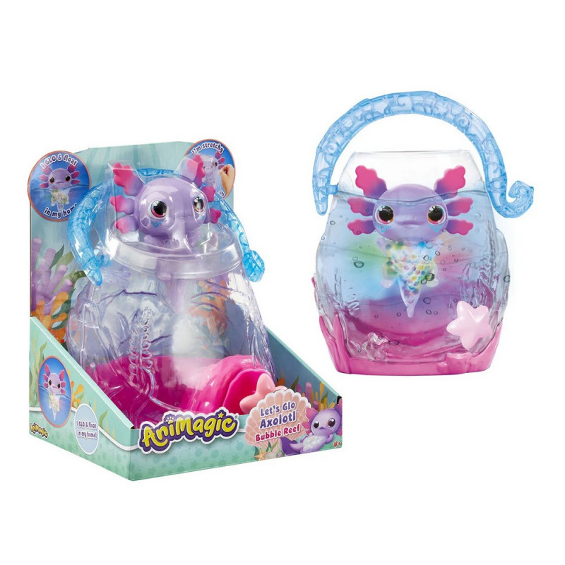 ANIMAGIC LETS GLO AXOLOTL BUBBLE REEF 