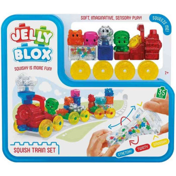 JELLY BLOX - SQUISHY TRAIN SET 