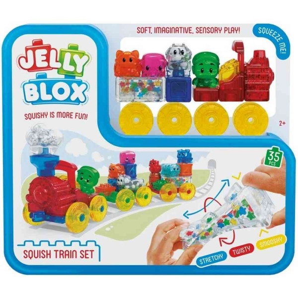 JELLY BLOX - SQUISHY TRAIN SET 