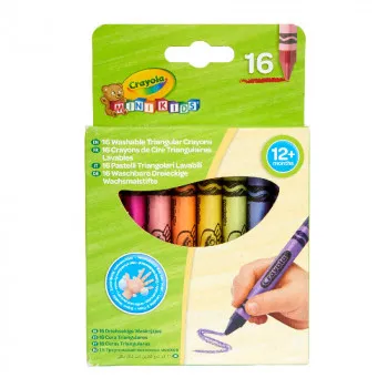 CRAYOLA TROUGLASTE VOSTANE BOJICE 16 KOM 