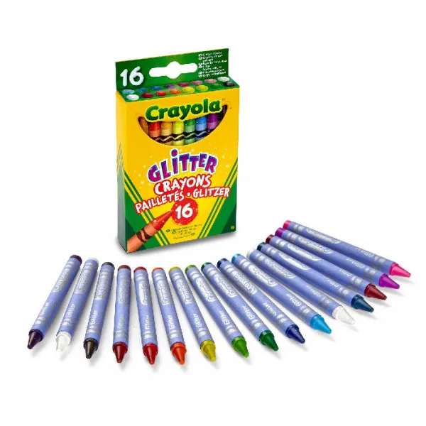 CRAYOLA SLJKOCASTE VOSTANE BOJICE 16 KOM 