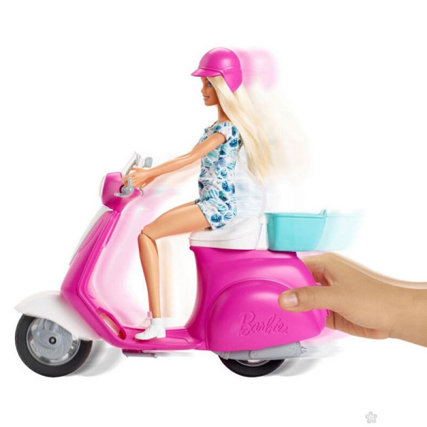BARBIE SKUTER I LUTKA 
