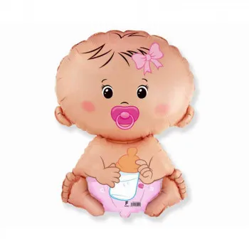 FOLIJA BALON BABY GIRL 35 CM 