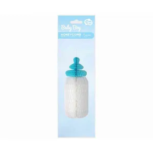 PAPIRNA DEKORACIJA BABY BOY FLASICA 30CM