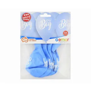 BALONI ITS A BOY 33CM 5 KOM