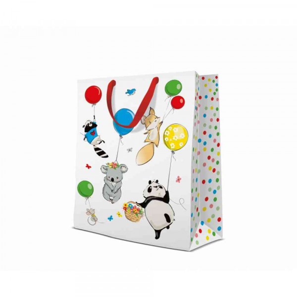 UKRASNA KESA ANIMALS PARTY 30X41X12CM 