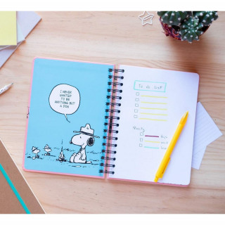 SNOOPY NOTES SA SPIRALOM A5 JOURNAL