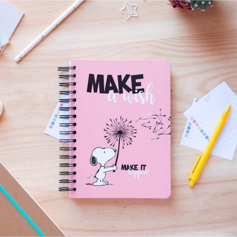 SNOOPY NOTES SA SPIRALOM A5 JOURNAL