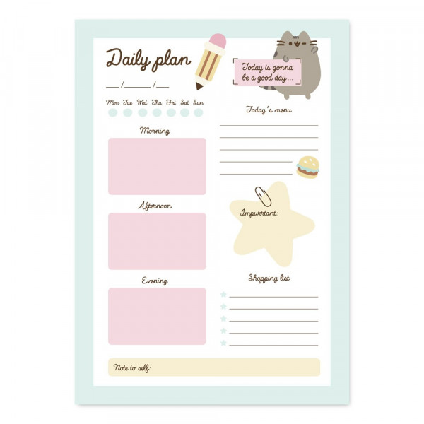PUSHEEN DNEVNI PLANER FOODIE COLLECTION 