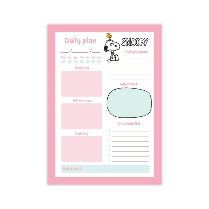 SNOOPY DNEVNI PLANER
