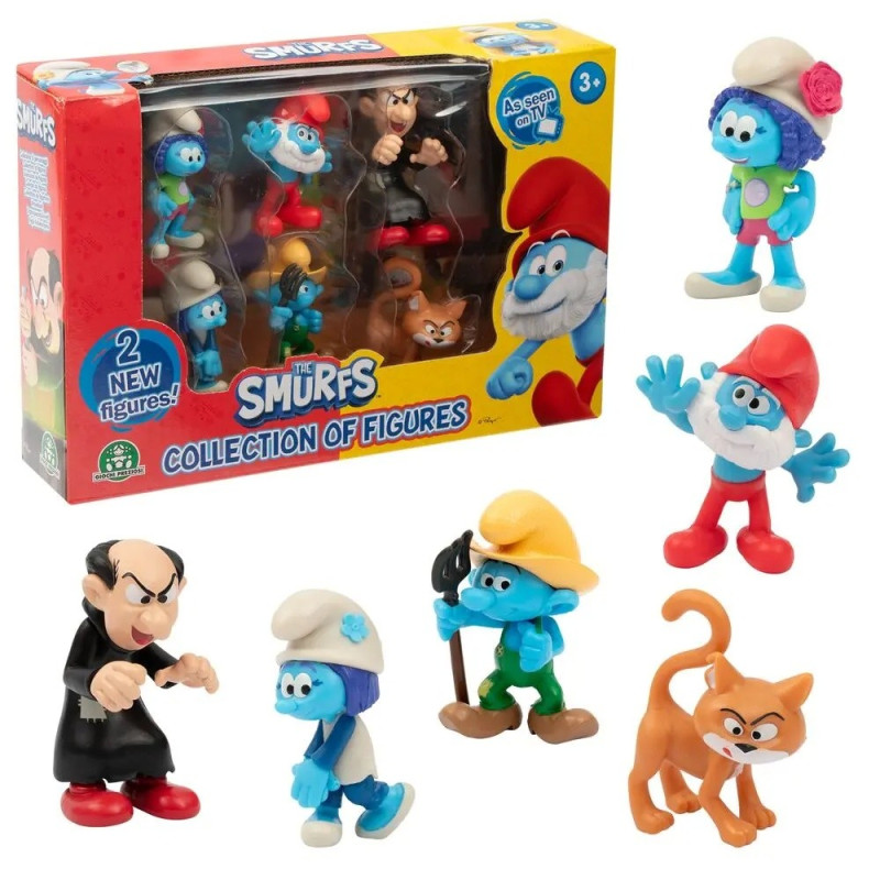 STRUMPFOVI SET 6 FIGURA 