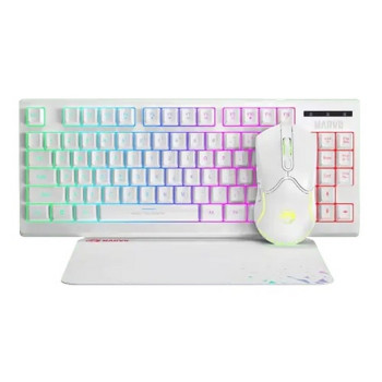 MARVO TASTATURA+MIS USB  CM310 WHITE GAMING 