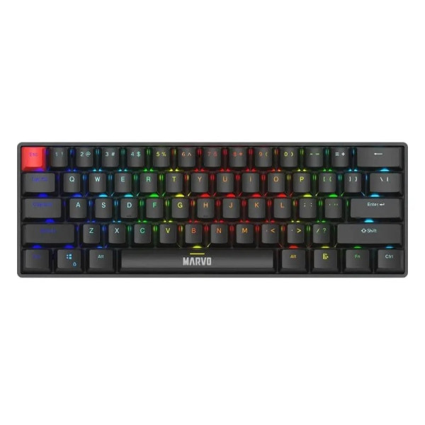 MARVO TASTATURA USB MEHANICKA SABER 61 KG933G 