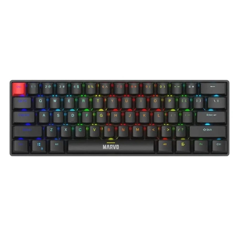 MARVO TASTATURA USB MEHANICKA SABER 61 KG933G 