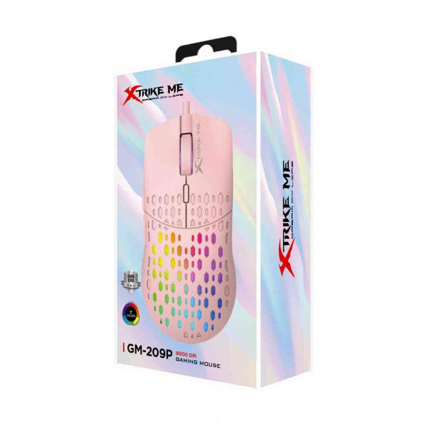 MARVO MIS USB XTRIKE GM209P ROZE 