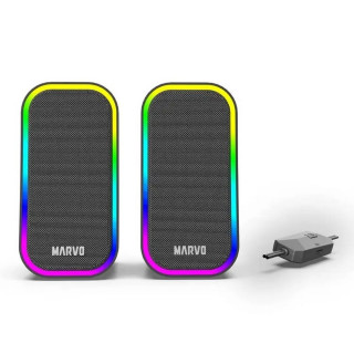 MARVO ZVUCNICI USB HAVOC 20 SG285 CRNI 