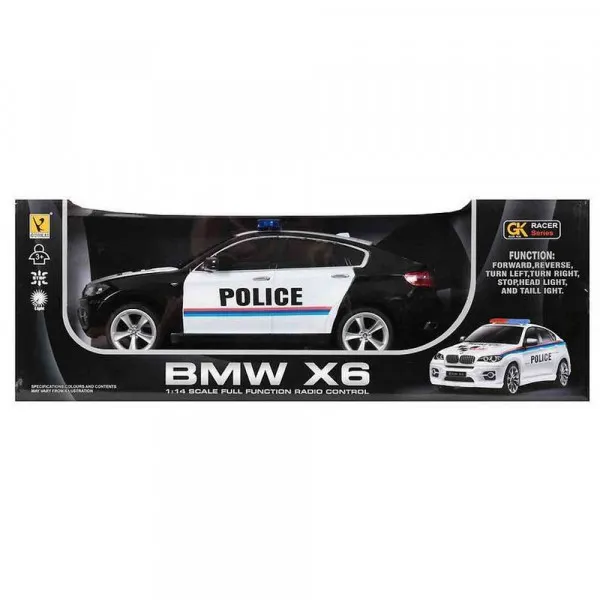 RC AUTOMOBILI BMW X6 1/14 POLICE 