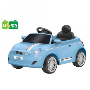 GLOBO FIAT 500E AUTOMOBIL NA AKUMULATOR SA DALJINSKIM UPRAVLJANJEM PLAVI