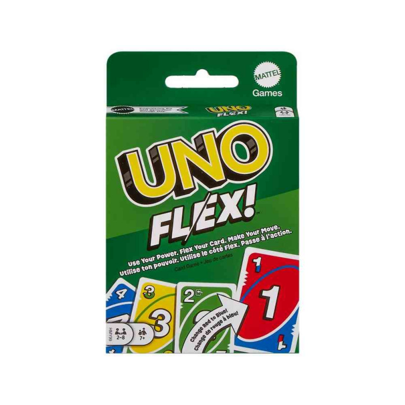 DRUSTVENA IGRA MATTEL UNO - FLEX! - CARD GAME
