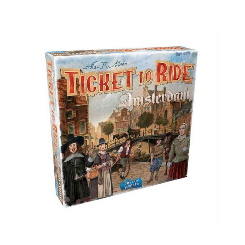 DRUSTVENA IGRA TICKET TO RIDE AMSTERDAM 