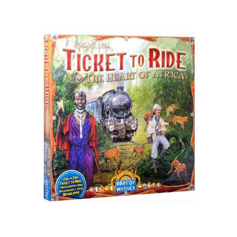 DRUSTVENA IGRA TICKET TO RIDE - THE HEART OF AFRICA 