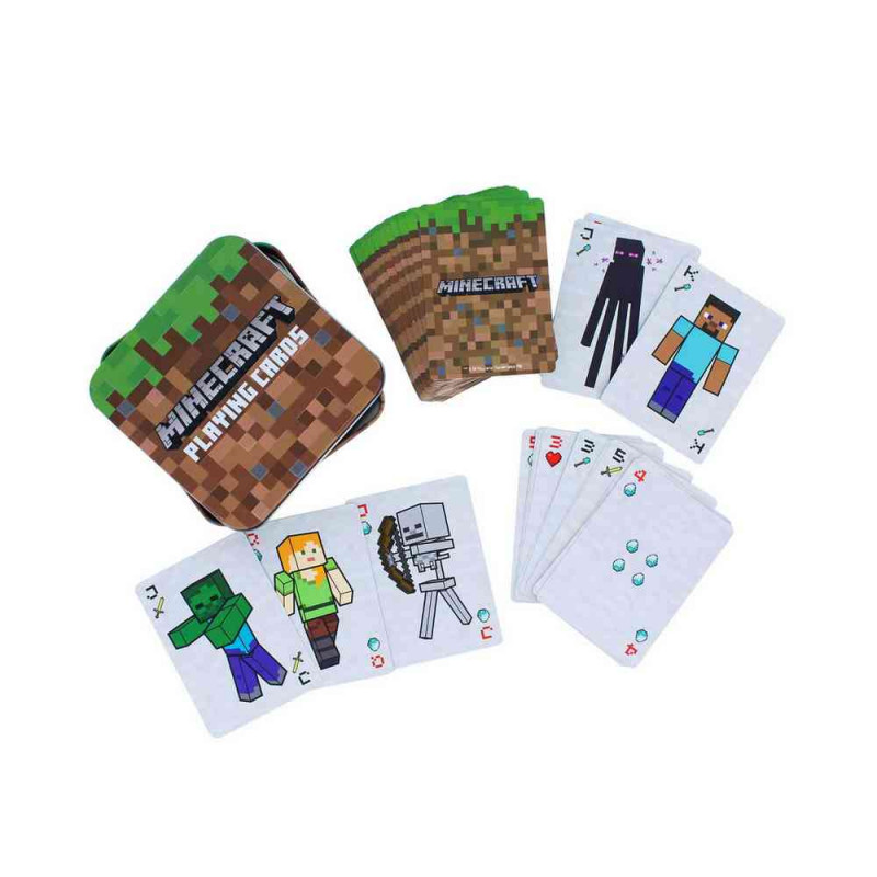 KARTE PALADONE MINECRAFT - PLAYING CARDS