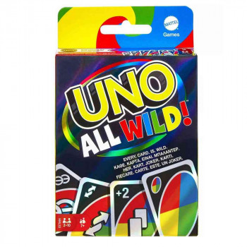 DRUSTVENA IGRA MATTEL UNO - ALL WILD! - CARD GAME 