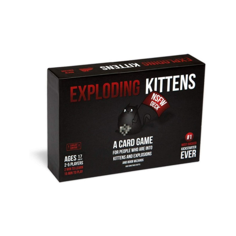 DRUŠTVENA IGRA EXPLODING KITTENS - NSFW (NOT SAFE FOR WORK) EDITION 