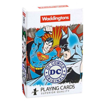 KARTE WADDINGTONS NO 1 - DC COMICS PLAYING CARDS 