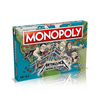 DRUSTVENA IGRA MONOPOLY - METALLICA WORLD TOUR 