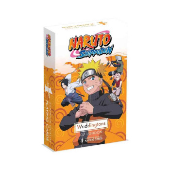KARTE WADDINGTONS NO 1 - NARUTO - PLAYING CARDS 