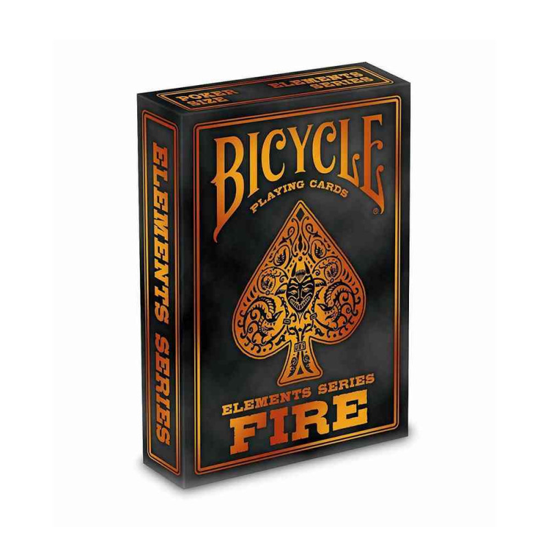 KARTE BICYCLE CREATIVES - ELEMENTS SERIES FIRE - PLAYING CARDS 