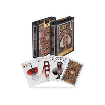 KARTE BICYCLE ULTIMATES - ARCHITECTURAL WONDERS OF THE WORLD - PLAYING CARDS 