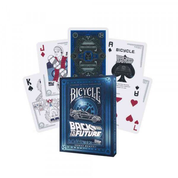 KARTE BICYCLE ULTIMATES - BACK TO THE FUTURE - PLAYING CARDS 