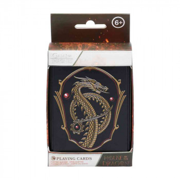 KARTE PALADONE HOUSE OF THE DRAGONS - PLAYING CARDS 