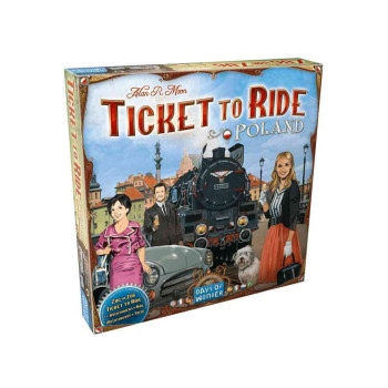 DRUSTVENA IGRA TICKET TO RIDE POLAND - MAP COLLECTION 