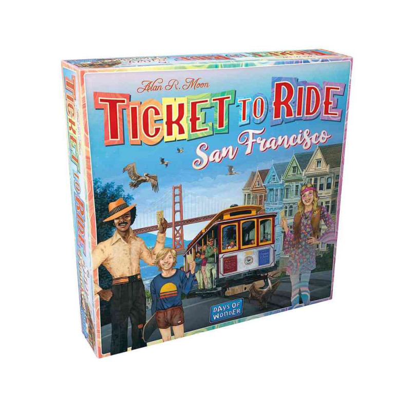 DRUSTVENA IGRA TICKET TO RIDE SAN FRANCISCO 