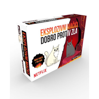 DRUŠTVENA IGRA EKSPLOZIVNI MAČIĆI - DOBRO PROTIV ZLA 