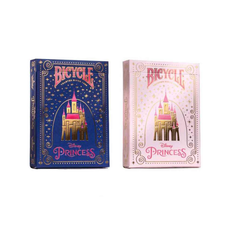 KARTE BICYCLE ULTIMATES - DISNEY PRINCESS PINK & NAVY - PLAYING CARDS