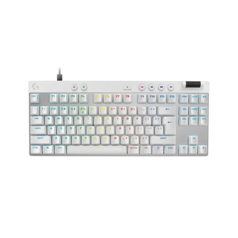 TASTATURA LOGITECH G PRO X TKL RAPID - WHITE 