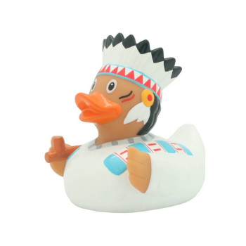 LILALU PATKICA - NATIVE AMERICAN CHIEF - RUBBER DUCK 