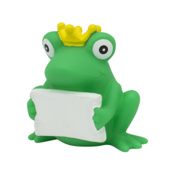LILALU PATKICA - FROG WITH GREETING SIGN 