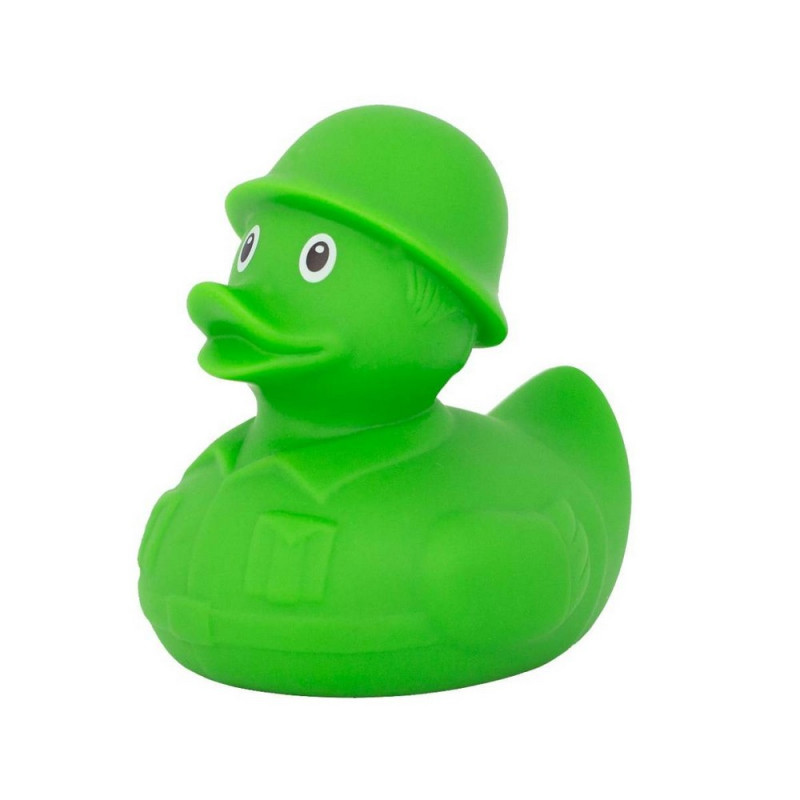 LILALU PATKICA - GREEN SOLDIER - RUBBER DUCK 