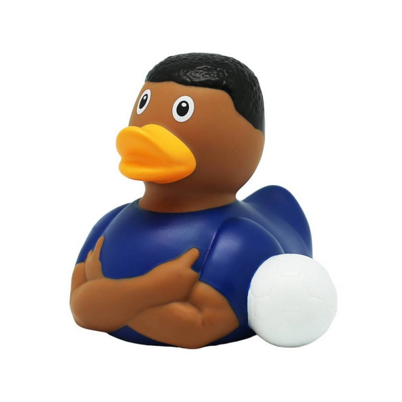 LILALU PATKICA - FOOTBALL STAR - RUBBER DUCK - BLUE 