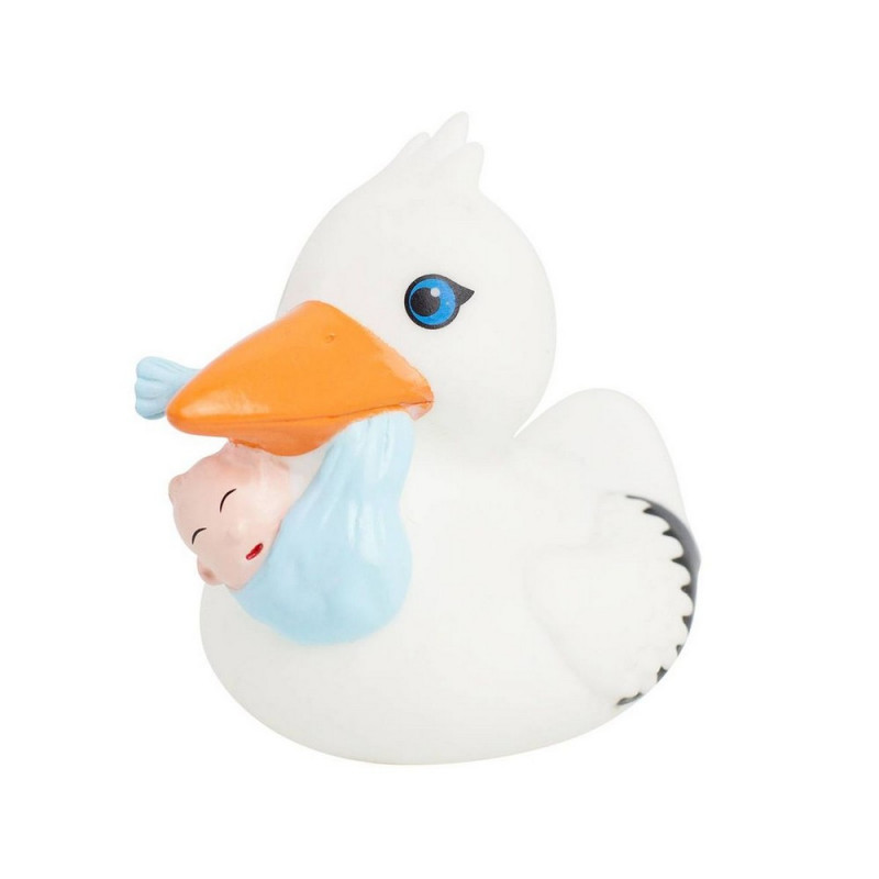 LILALU PATKICA - STORK - RUBBER DUCK WITH BABY 
